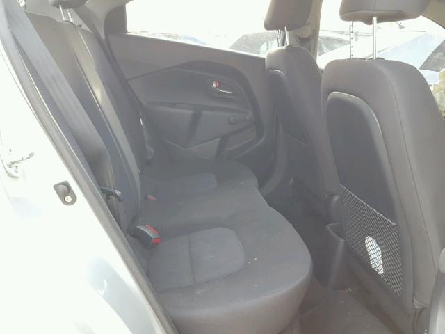 KNADM5A30C6014961 - 2012 KIA RIO LX Արծաթագույն լուսանկար 6