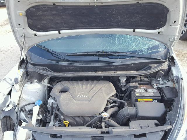 KNADM5A30C6014961 - 2012 KIA RIO LX Արծաթագույն լուսանկար 7
