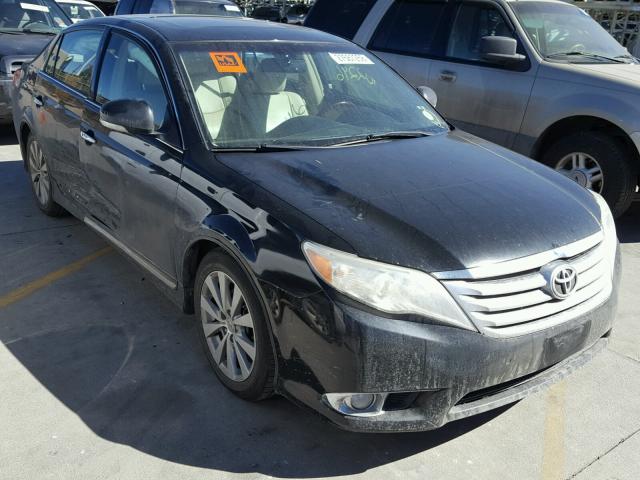 4T1BK3DB5BU376586 - 2011 TOYOTA AVALON BAS BLACK photo 1