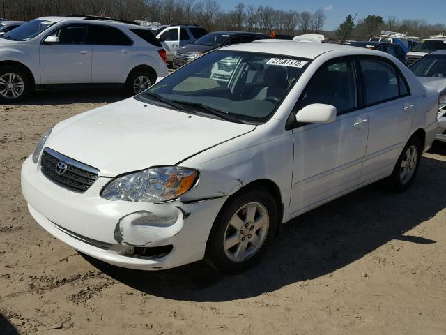 JTDBR32E652056481 - 2005 TOYOTA COROLLA CE WHITE photo 2