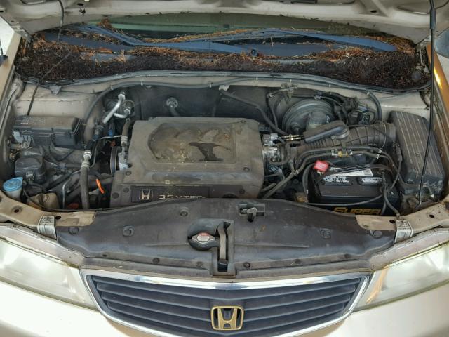 2HKRL1861YH589619 - 2000 HONDA ODYSSEY EX GOLD photo 7