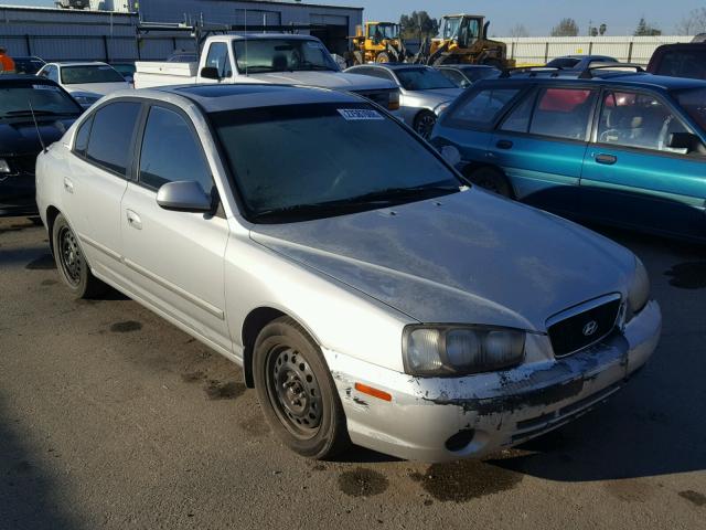 KMHDN45D41U050444 - 2001 HYUNDAI ELANTRA GL SILVER photo 1