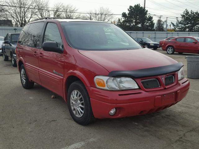 1GMDU06EXXD301754 - 1999 PONTIAC MONTANA / RED photo 1