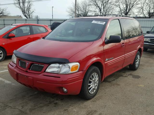 1GMDU06EXXD301754 - 1999 PONTIAC MONTANA / RED photo 2