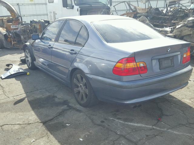 WBAET37442NG84483 - 2002 BMW 325 I BLUE photo 3