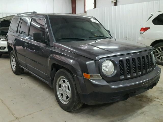 1C4NJPBB0ED726001 - 2014 JEEP PATRIOT SP CHARCOAL photo 1