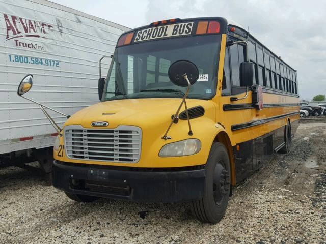 4UZABRDJ58CZ14451 - 2008 FREIGHTLINER CHASSIS B2 黄色 照片 2