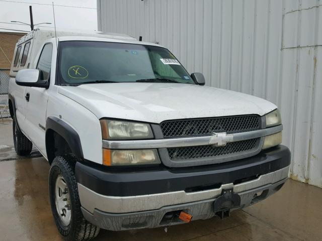 1GCHK24U03E168654 - 2003 CHEVROLET SILVERADO WHITE photo 1