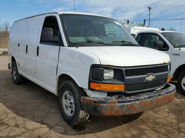 1GCFG15X381192554 - 2008 CHEVROLET EXPRESS G1 WHITE photo 1