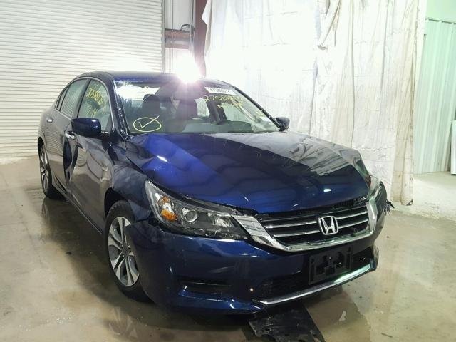 1HGCR2F32FA252112 - 2015 HONDA ACCORD LX BLUE photo 1