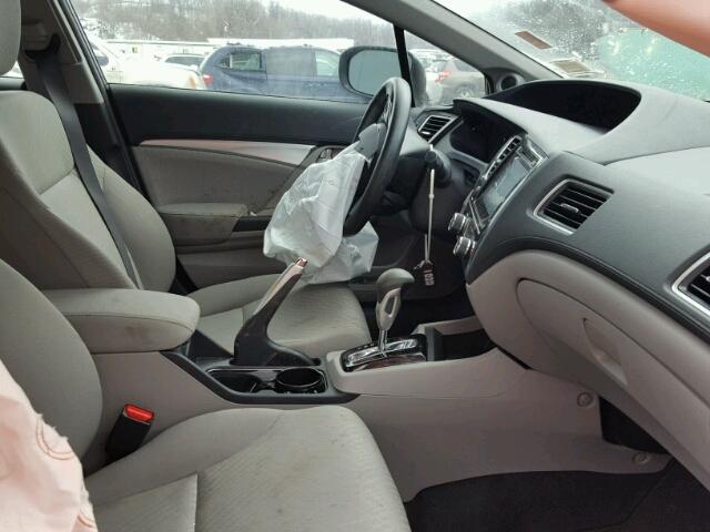 19XFB2F85FE233773 - 2015 HONDA CIVIC EX ნაცრისფერი ფოტო 5