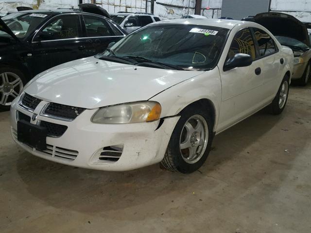 1B3EL36X55N505630 - 2005 DODGE STRATUS SE WHITE photo 2