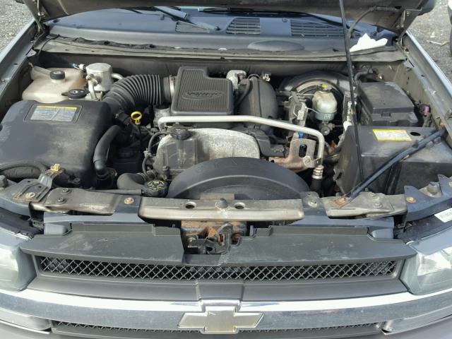 1GNDS13S662327943 - 2006 CHEVROLET TRAILBLAZE GRAY photo 7