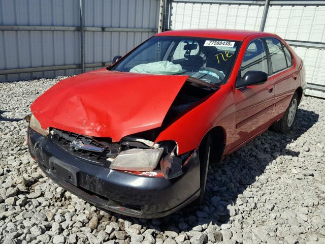 1N4DL01D8XC181860 - 1999 NISSAN ALTIMA XE RED photo 2