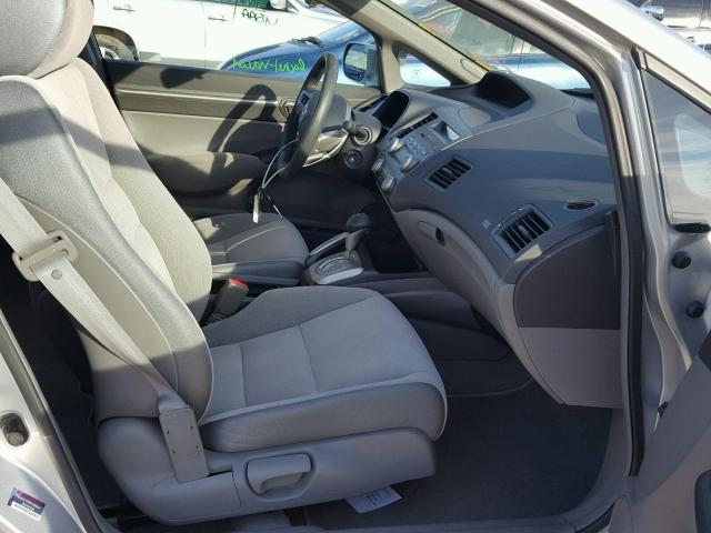 1HGFA16806L013737 - 2006 HONDA CIVIC EX ვერცხლისფერი ფოტო 5