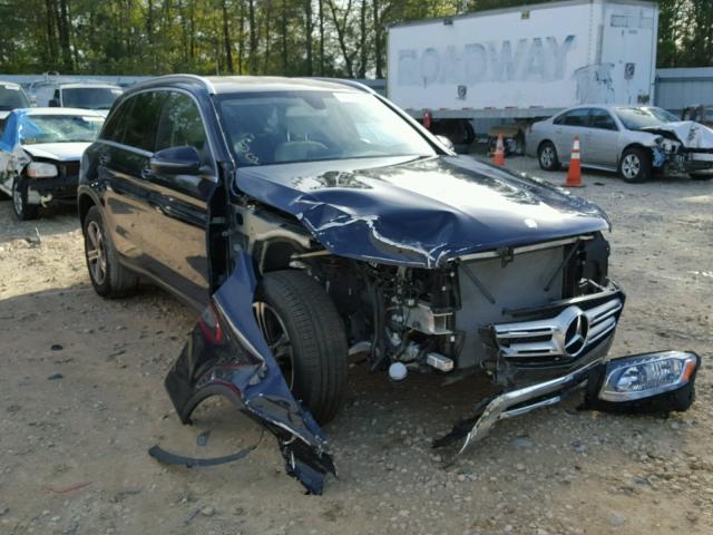 WDC0G4JB0GF114245 - 2016 MERCEDES-BENZ GLC 300 BLUE photo 1