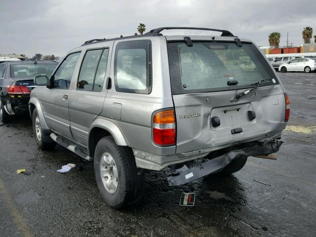 JN8AR05S1XW325501 - 1999 NISSAN PATHFINDER SILVER photo 3