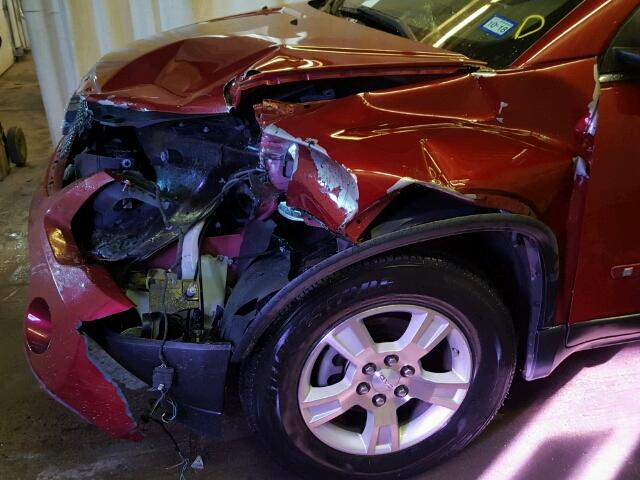 1GKER33718J230937 - 2008 GMC ACADIA SLT წითელი ფოტო 9