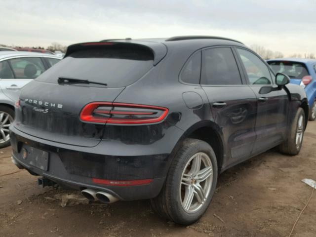 WP1AB2A55FLB41379 - 2015 PORSCHE MACAN S BLACK photo 4