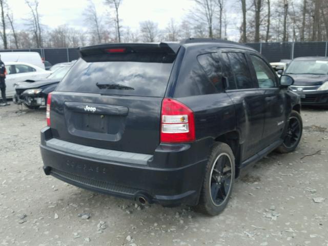 1J8FT47W08D614398 - 2008 JEEP COMPASS SP 黑色 照片 4