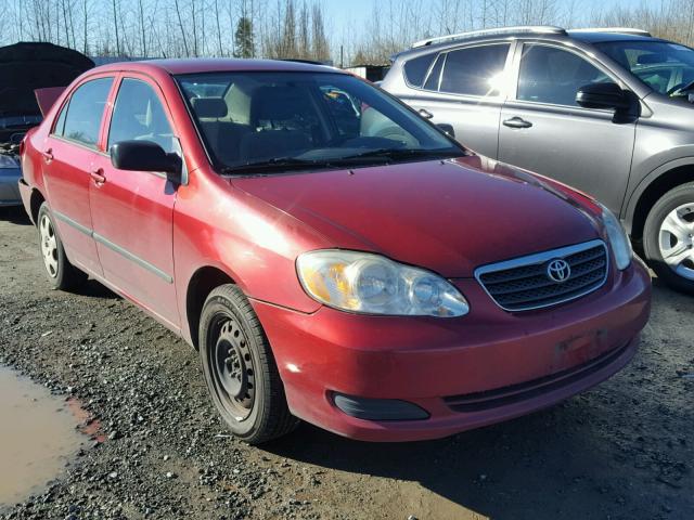 JTDBR32E550053728 - 2005 TOYOTA COROLLA CE RED photo 1