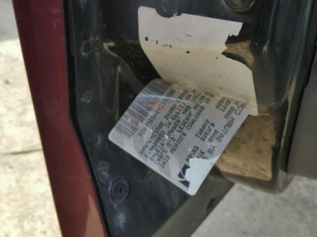 1G8AJ52F54Z118282 - 2004 SATURN ION LEVEL 红色 照片 10