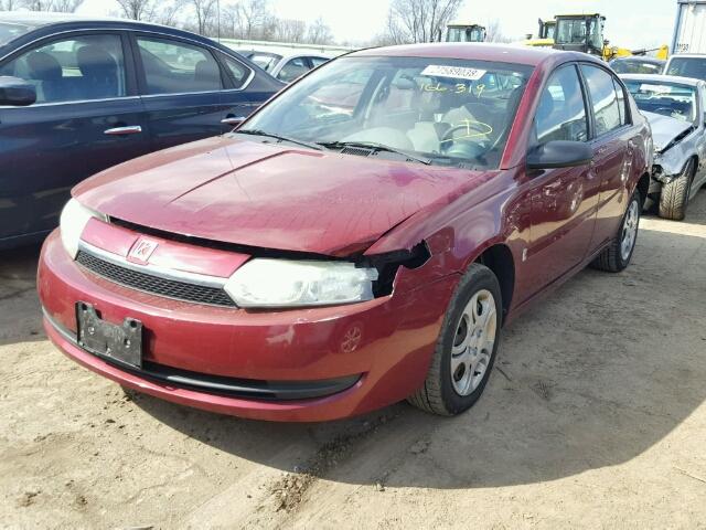 1G8AJ52F54Z118282 - 2004 SATURN ION LEVEL 红色 照片 2
