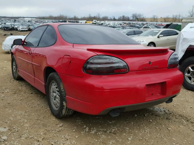 1G2WP1217VF323150 - 1997 PONTIAC GRAND PRIX RED photo 3