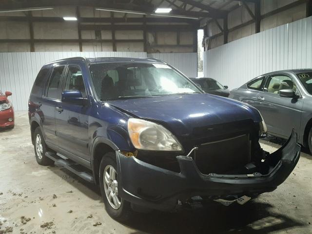 JHLRD78823C026085 - 2003 HONDA CR-V EX BLUE photo 1