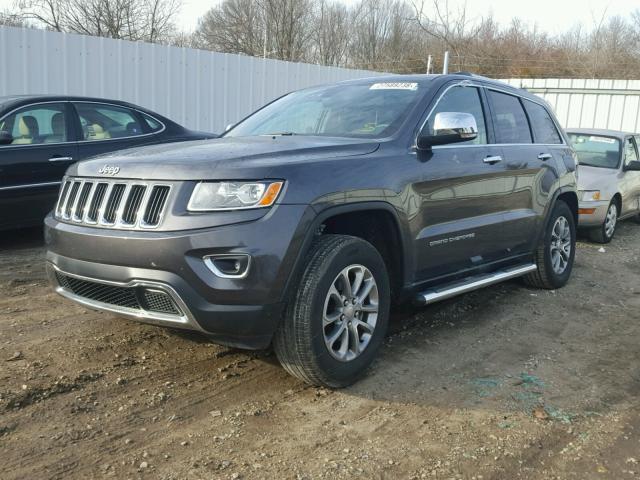 1C4RJFBG7GC497512 - 2016 JEEP GRAND CHER GRAY photo 2