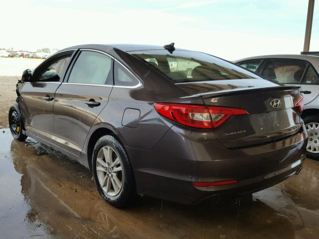 5NPE24AF1GH280387 - 2016 HYUNDAI SONATA SE GRAY photo 3