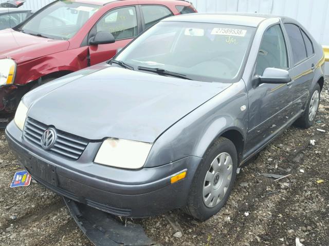 3VWRK69M23M107298 - 2003 VOLKSWAGEN JETTA GL GRAY photo 2