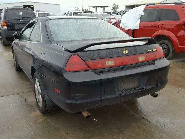 1HGCG2253XA000075 - 1999 HONDA ACCORD EX BLACK photo 3