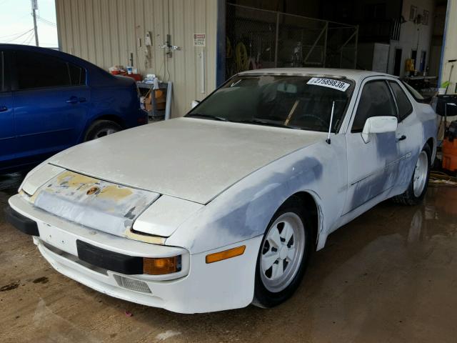 WP0AA0942EN459919 - 1984 PORSCHE 944 WHITE photo 2