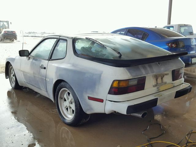 WP0AA0942EN459919 - 1984 PORSCHE 944 WHITE photo 3