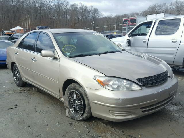 4T1BF32K33U042212 - 2003 TOYOTA CAMRY LE GOLD photo 1