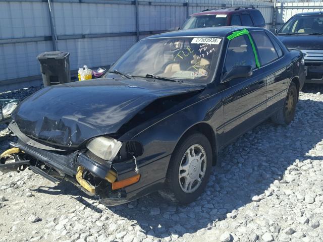 4T1VK13EXPU068799 - 1993 TOYOTA CAMRY XLE BLACK photo 2