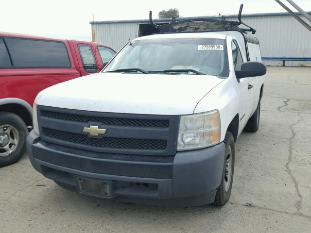 1GCEC14C88Z261830 - 2008 CHEVROLET SILVERADO WHITE photo 2