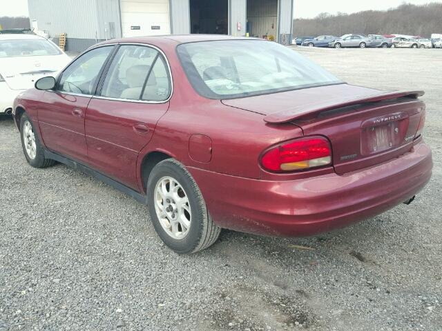1G3WH52H61F228411 - 2001 OLDSMOBILE INTRIGUE G RED photo 3