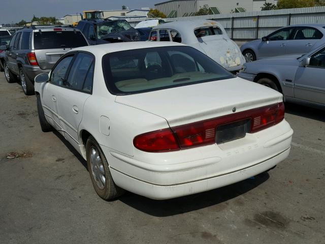 2G4WB55K321179049 - 2002 BUICK REGAL LS WHITE photo 3