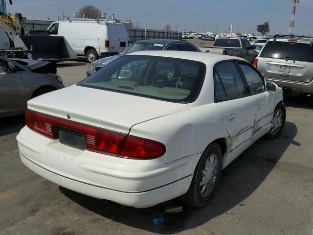 2G4WB55K321179049 - 2002 BUICK REGAL LS WHITE photo 4