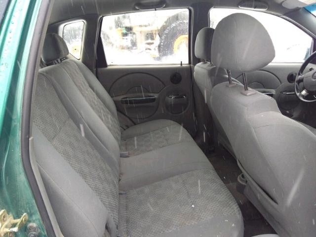 KL1TJ62624B166763 - 2004 CHEVROLET AVEO LS GREEN photo 6