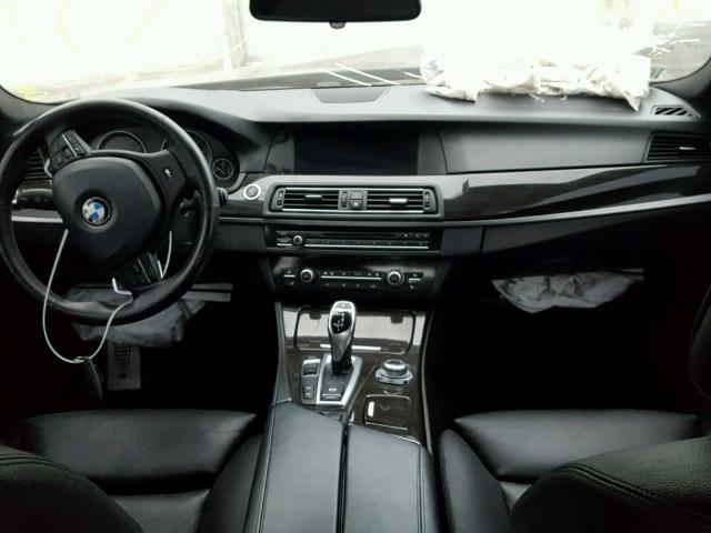 WBAFU9C53DDY70573 - 2013 BMW 550 XI CHARCOAL photo 9