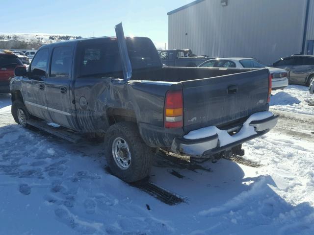 1GTHK23123F189748 - 2003 GMC SIERRA K25 BLUE photo 3