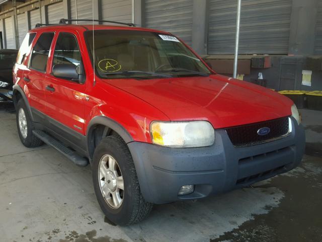 1FMYU03182KE03206 - 2002 FORD ESCAPE XLT RED photo 1