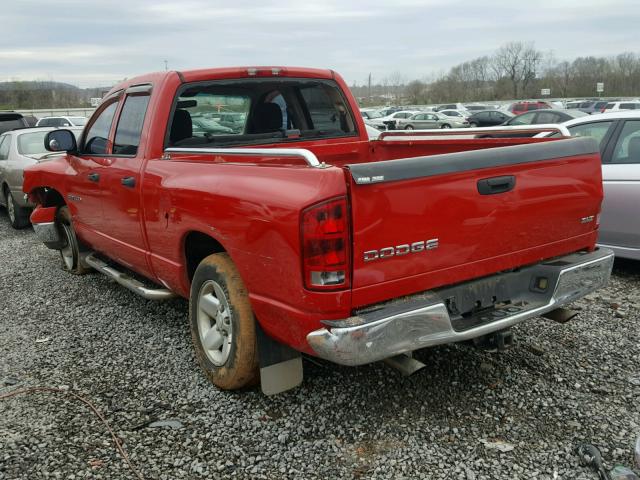 1D7HA18N03S107344 - 2003 DODGE RAM 1500 S RED photo 3