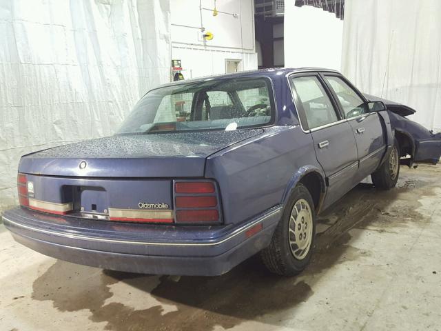1G3AG55M1R6407716 - 1994 OLDSMOBILE CUTLASS CI BLUE photo 4