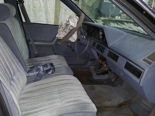 1G3AG55M1R6407716 - 1994 OLDSMOBILE CUTLASS CI BLUE photo 5