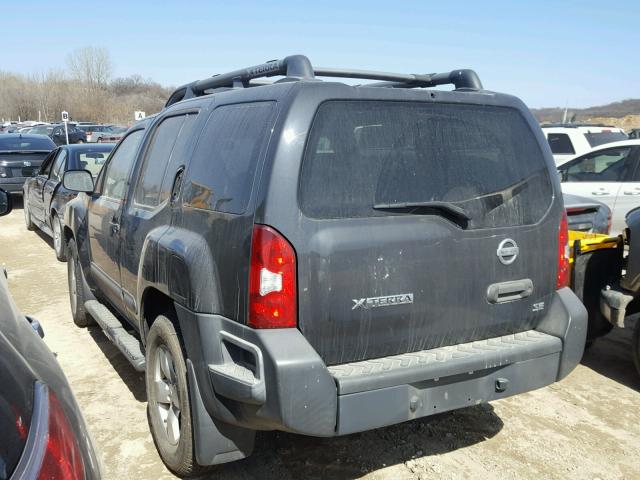 5N1AN08U08C516538 - 2008 NISSAN XTERRA OFF CHARCOAL photo 3