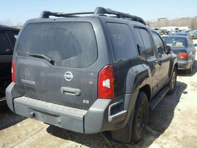 5N1AN08U08C516538 - 2008 NISSAN XTERRA OFF CHARCOAL photo 4